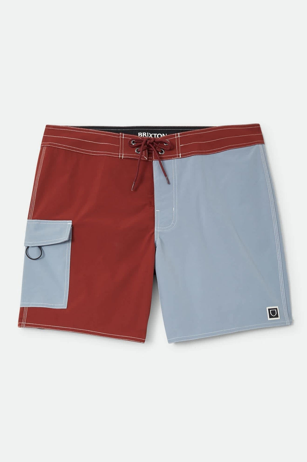 Classic Trunk 17" - Dark Brick/Dusty Blue