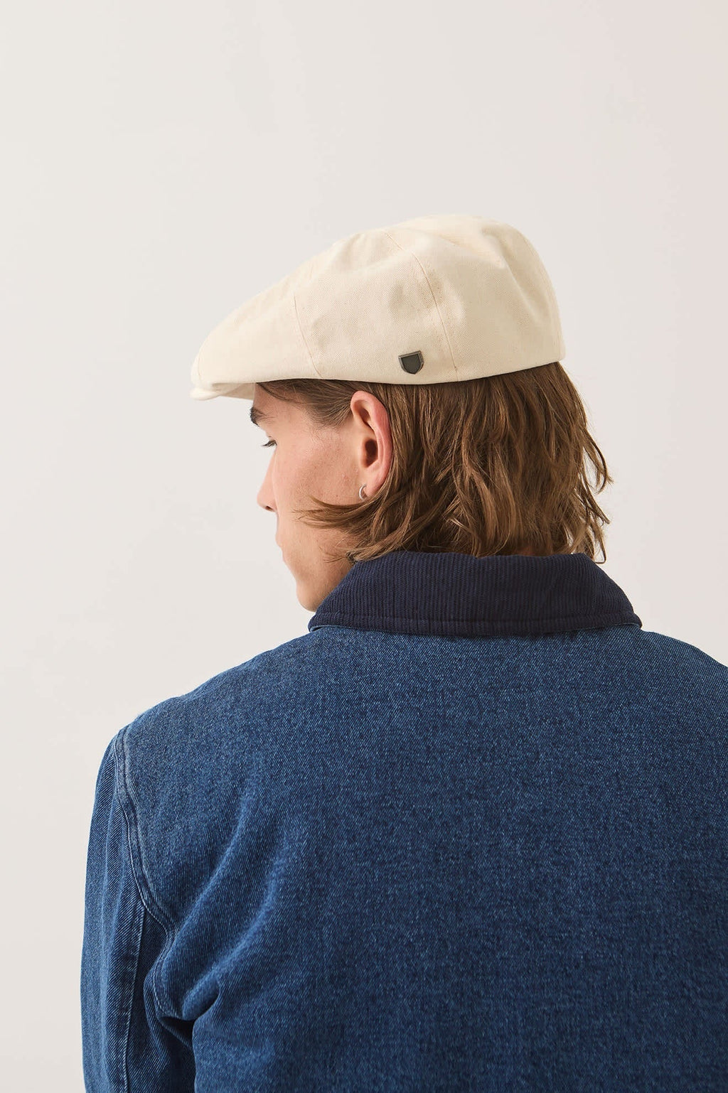 Brood Newsboy Cap - Egret White