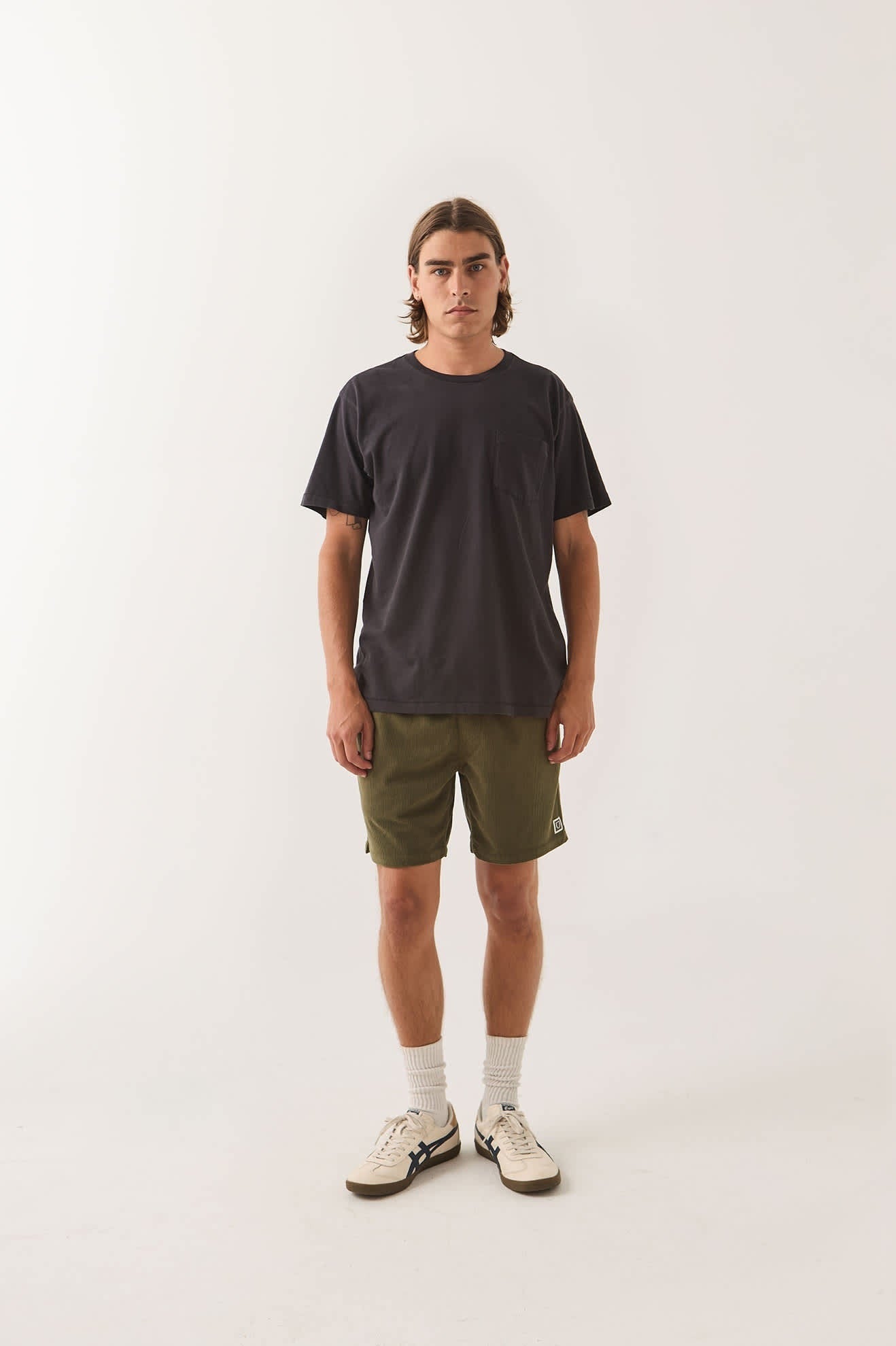 Everyday Corduroy Short - Dark Olive