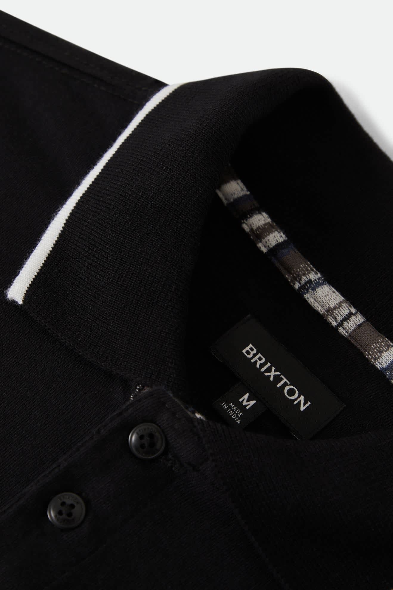 Anton Short Sleeve Polo - Black