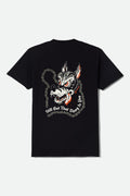 Dawg Short Sleeve T-Shirt - Black Worn Wash