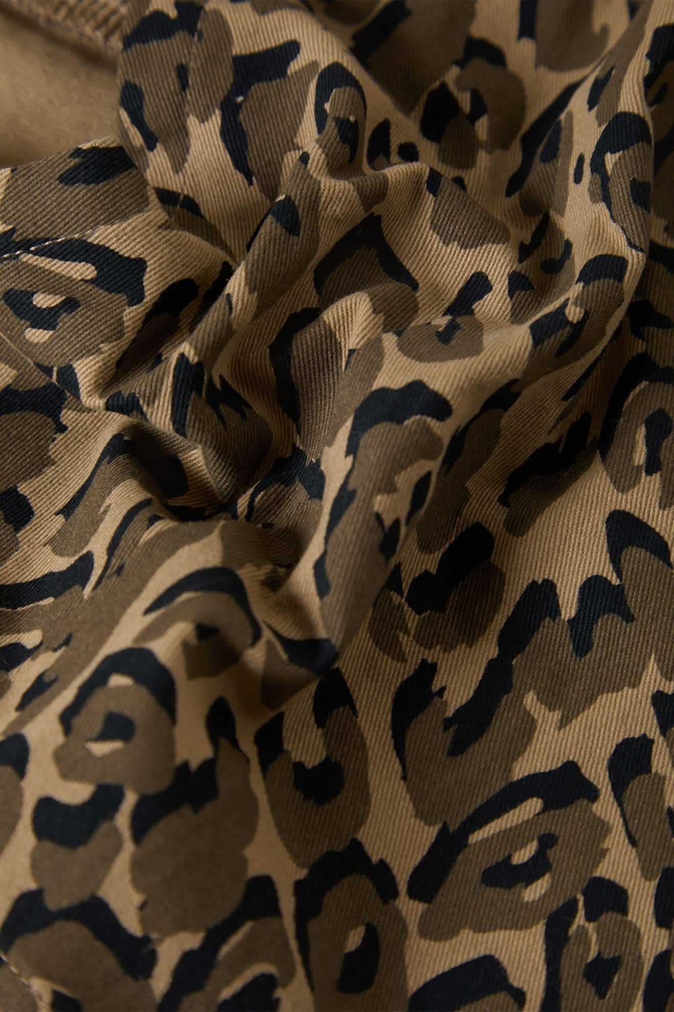 Magnolia Tie Top - Brown Cheetah