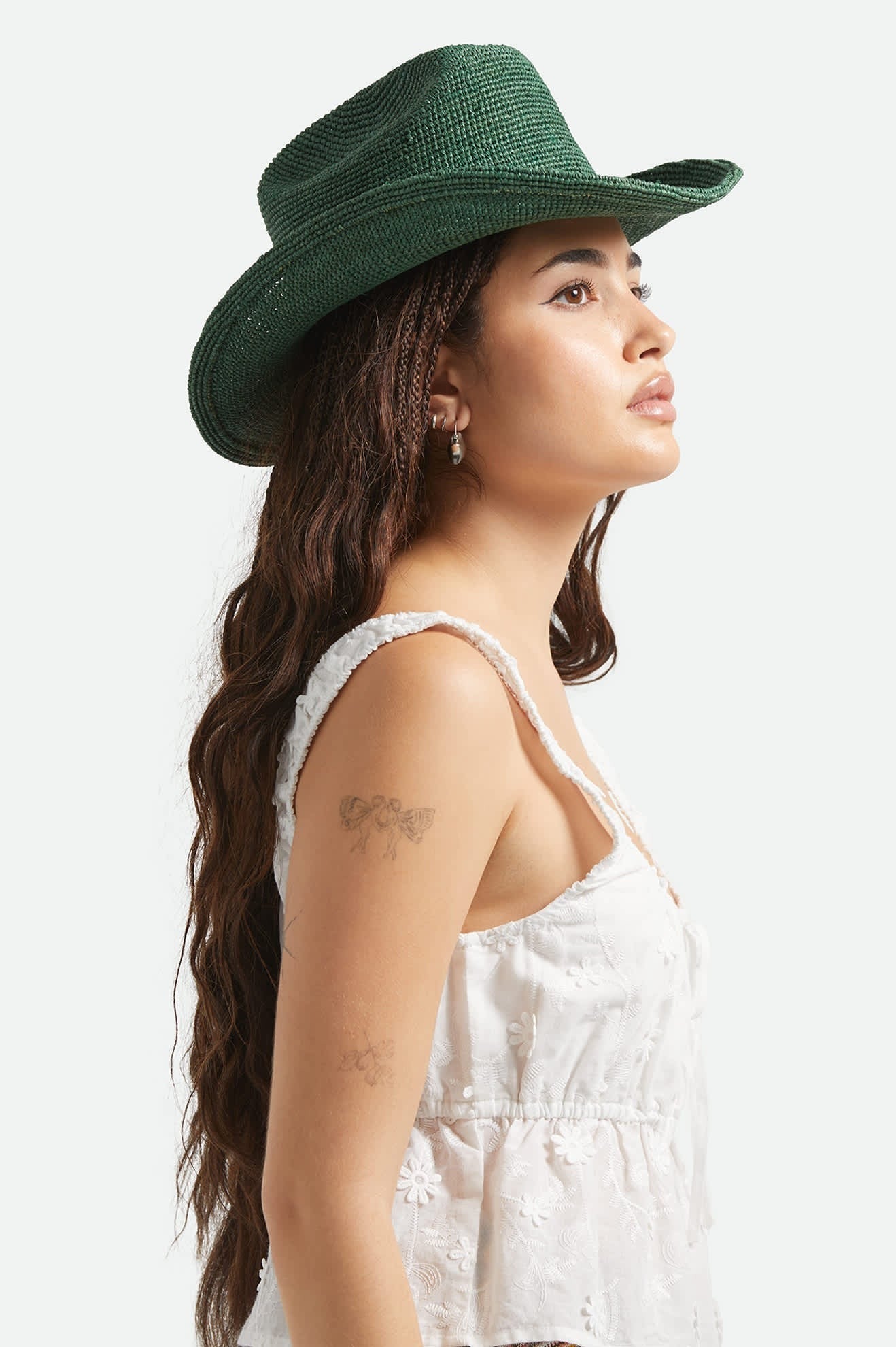 Odessa Straw Packable Cowboy Hat - Primal Green