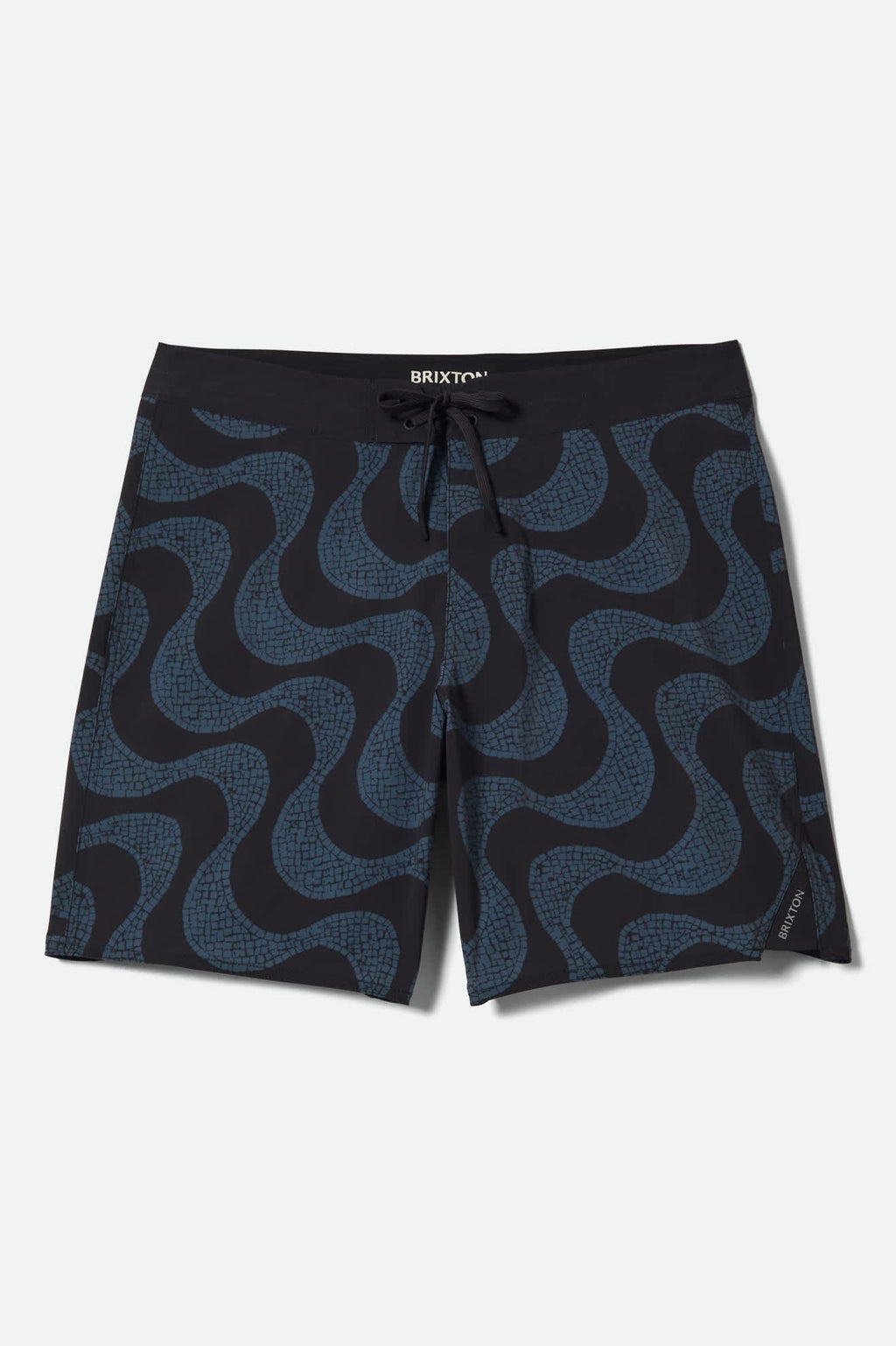 Blitz Boardshort 19" - Black/Future Grey Warped Tile