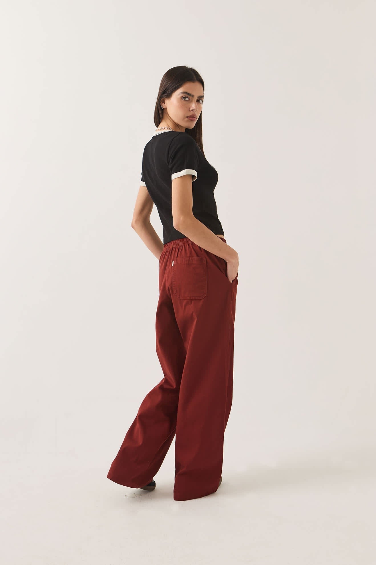 Lounge Pant - Dark Brick