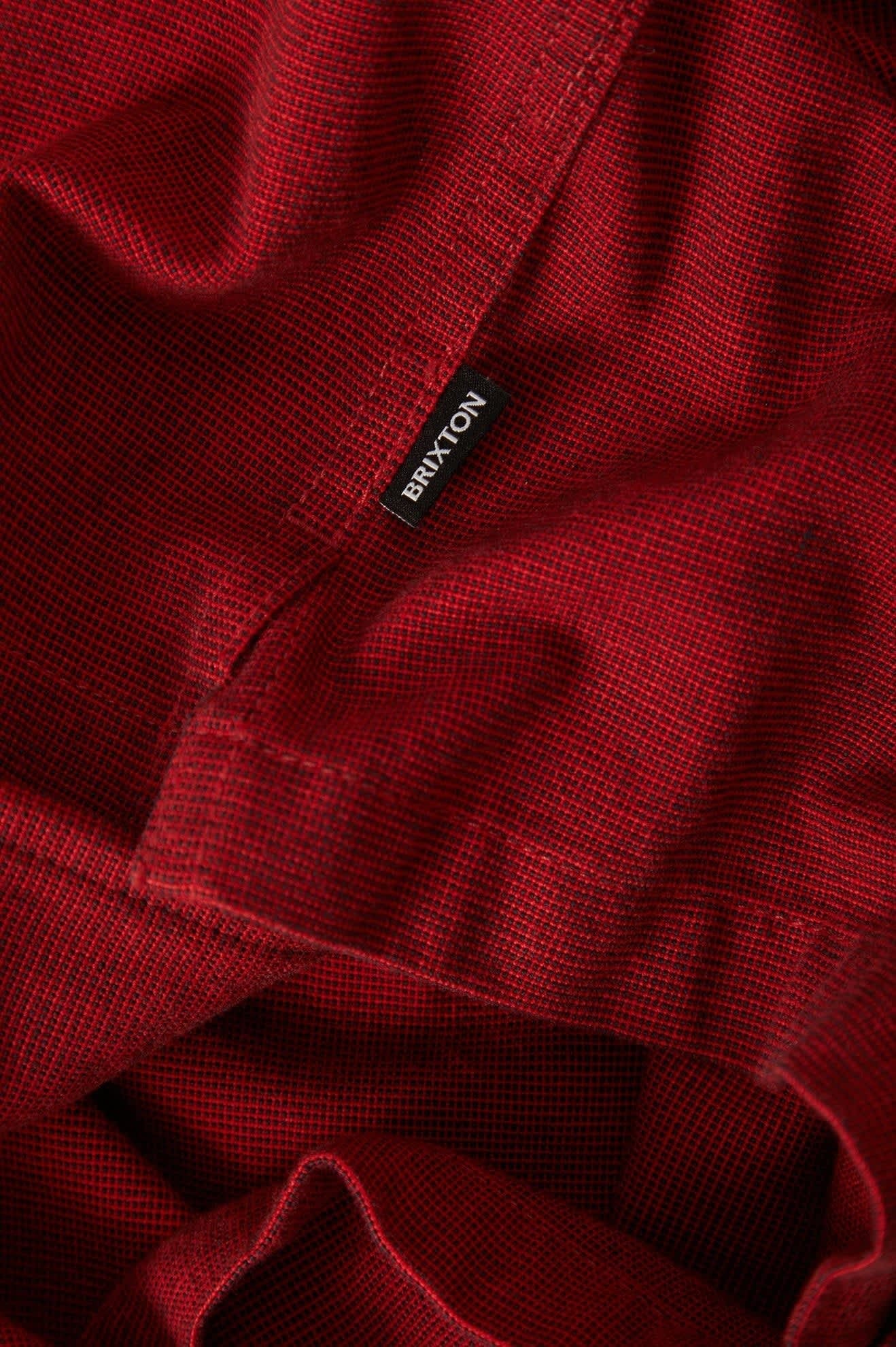 Century Overshirt - Red/Black Micro