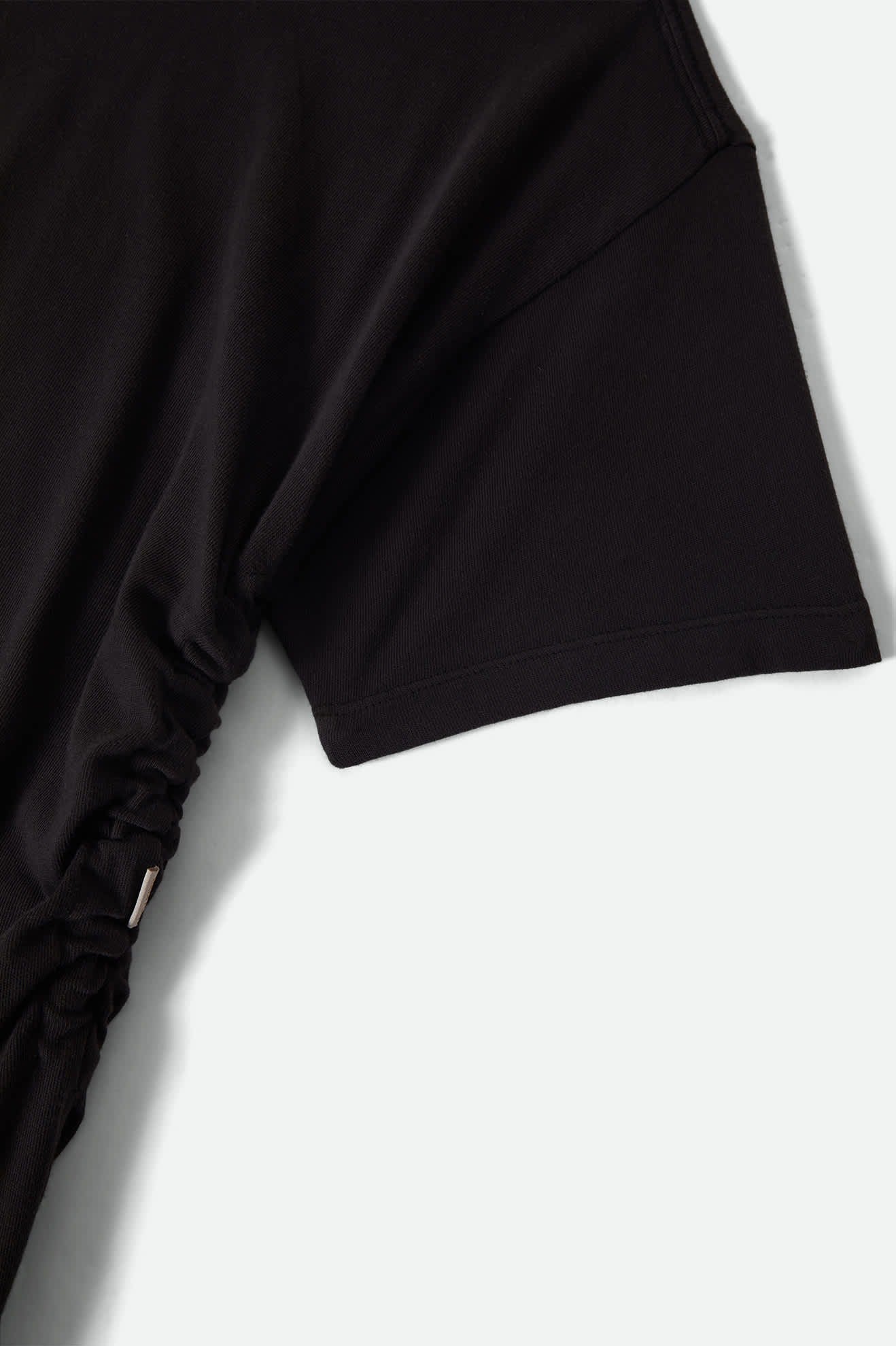 Carefree Organic Garment Dye Cinch T-Shirt - Black