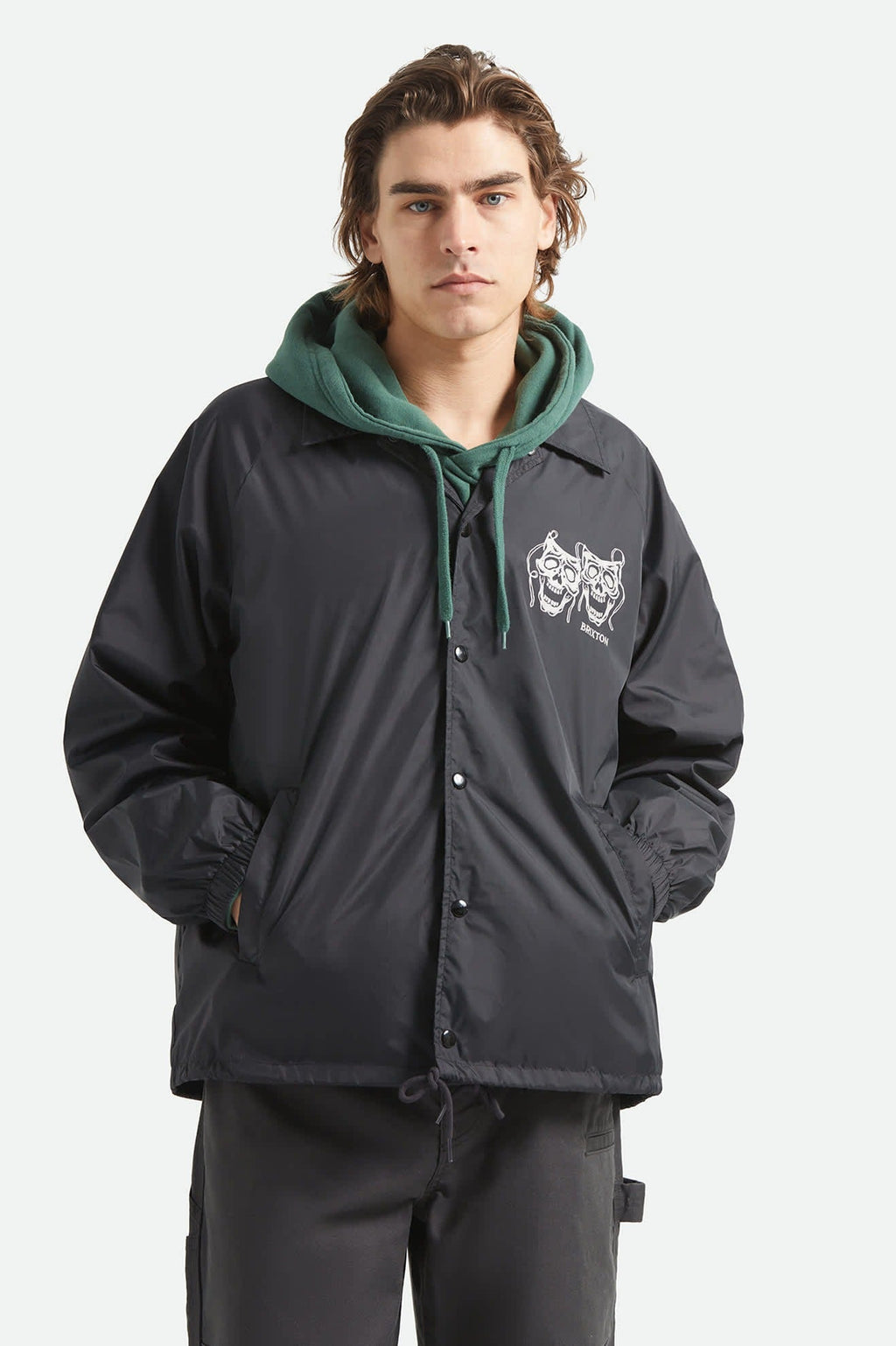 Watchman Lightweight Coaches Jacket - Black