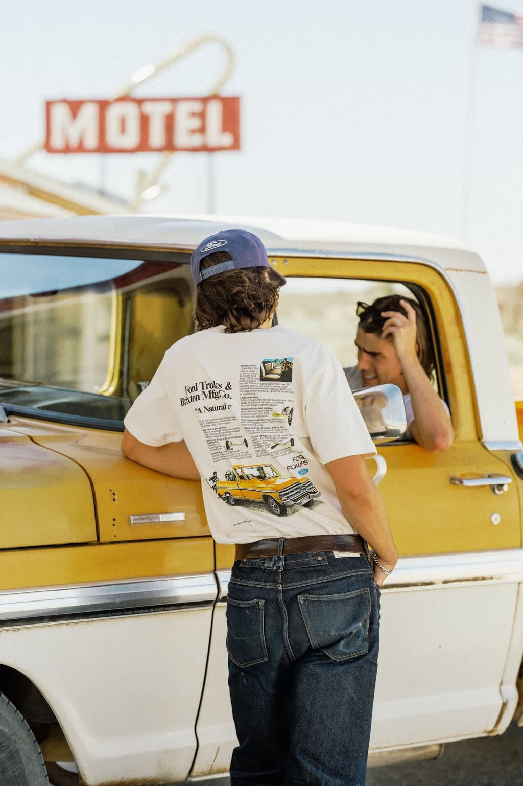 Ford 71 Pickup T-Shirt - Wimbledon White