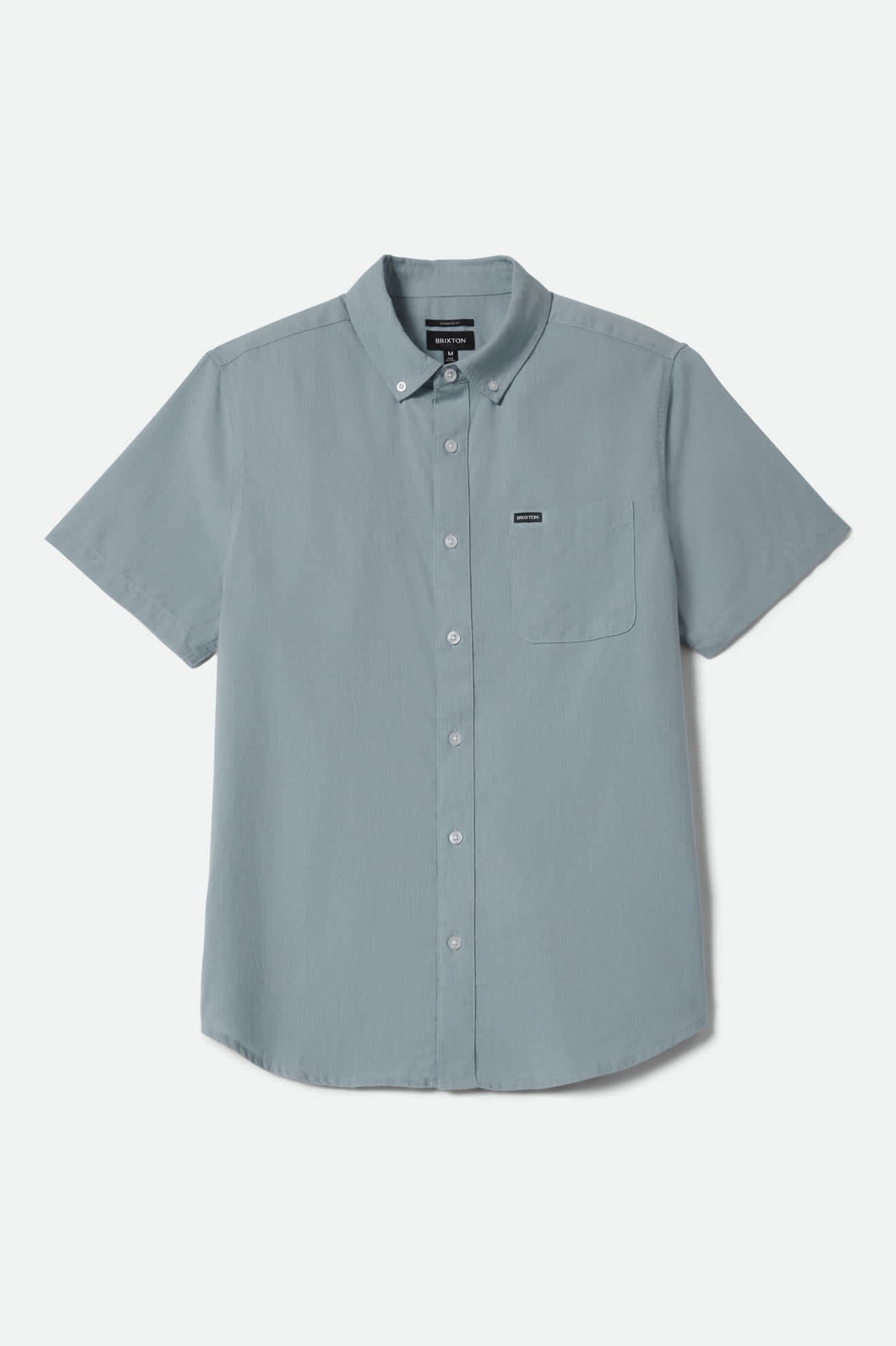 Sanford Oxford Short Sleeve Shirt - Blue Aura