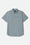 Sanford Oxford Short Sleeve Shirt - Blue Aura