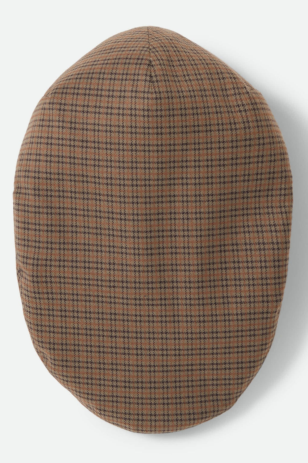 Hooligan Lightweight Flat Cap - Grey/Brown/Gold