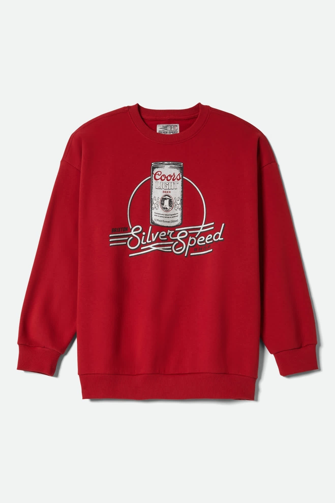 Women's Coors Light Caster Crew - Coors Red