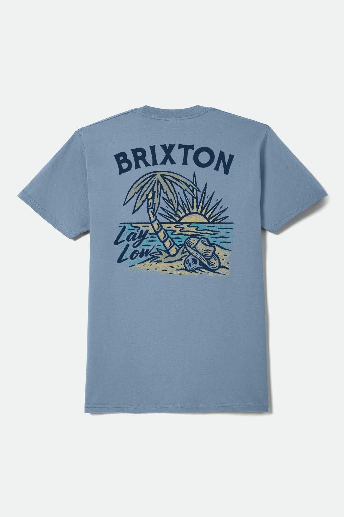 Lay Low Standard T-Shirt - Steel Blue