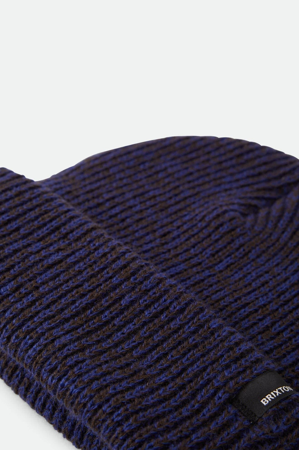 Chunky Heist Beanie - Marled Navy/Caramel