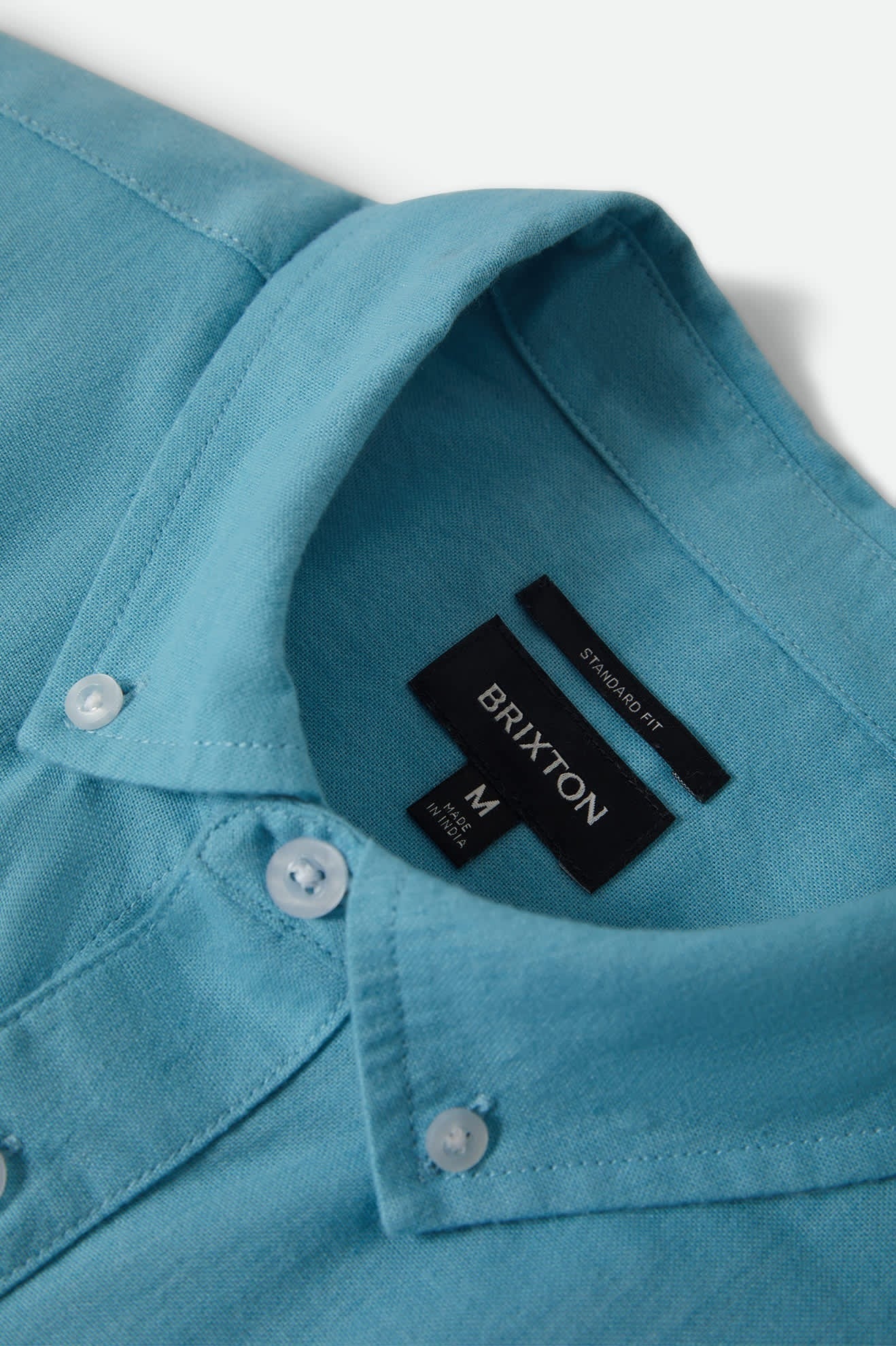 Sanford Oxford Short Sleeve Shirt - Blue Aura