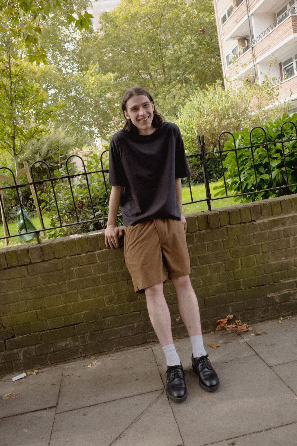 Everyday Corduroy Short - Tobacco Brown