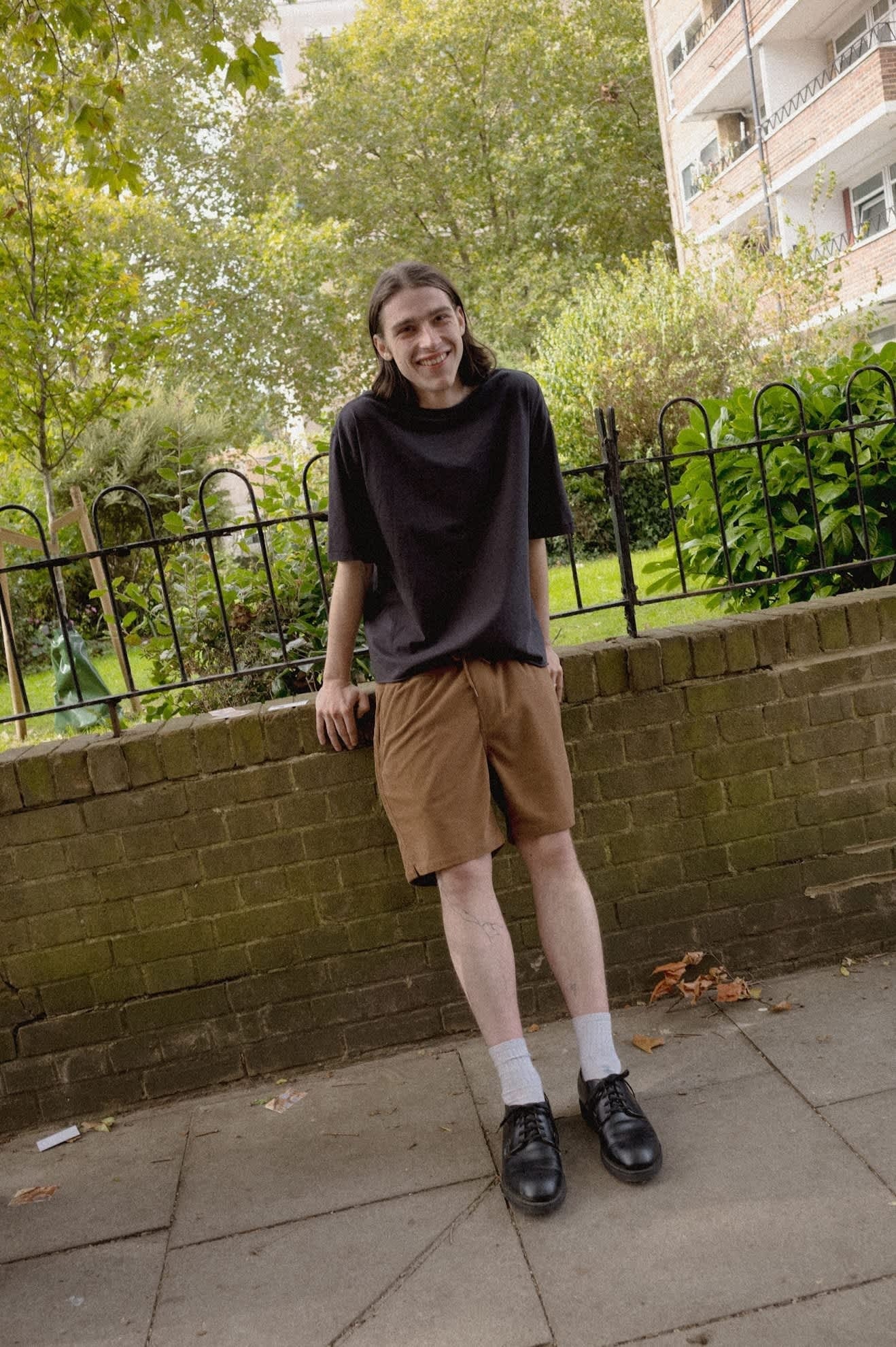 Everyday Corduroy Short - Tobacco Brown
