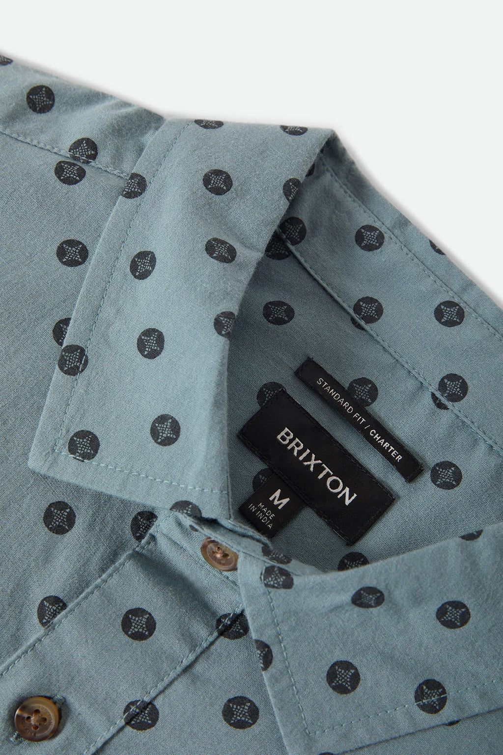 Charter Print Short Sleeve Shirt - Micro Street Tile