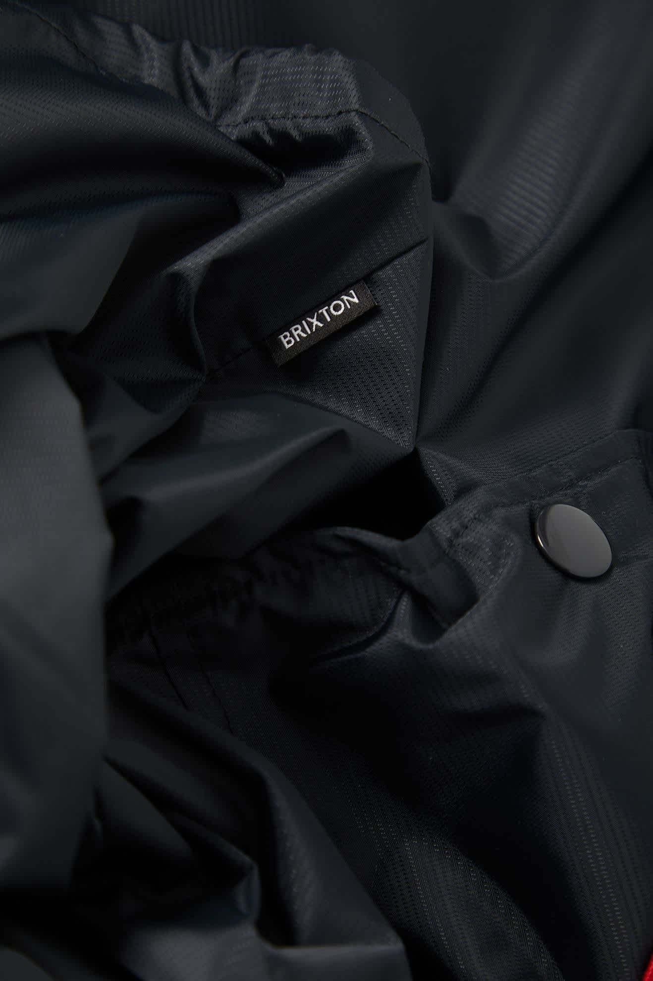 Hooded Claxton Lightweight Jacket - Black