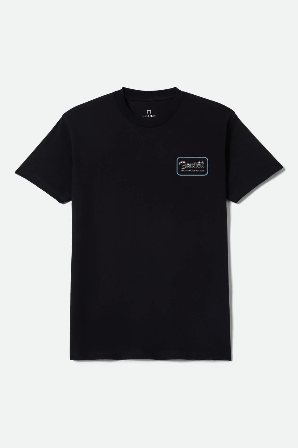 Grade Short Sleeve T-Shirt - Black/Off White/Retro Blue