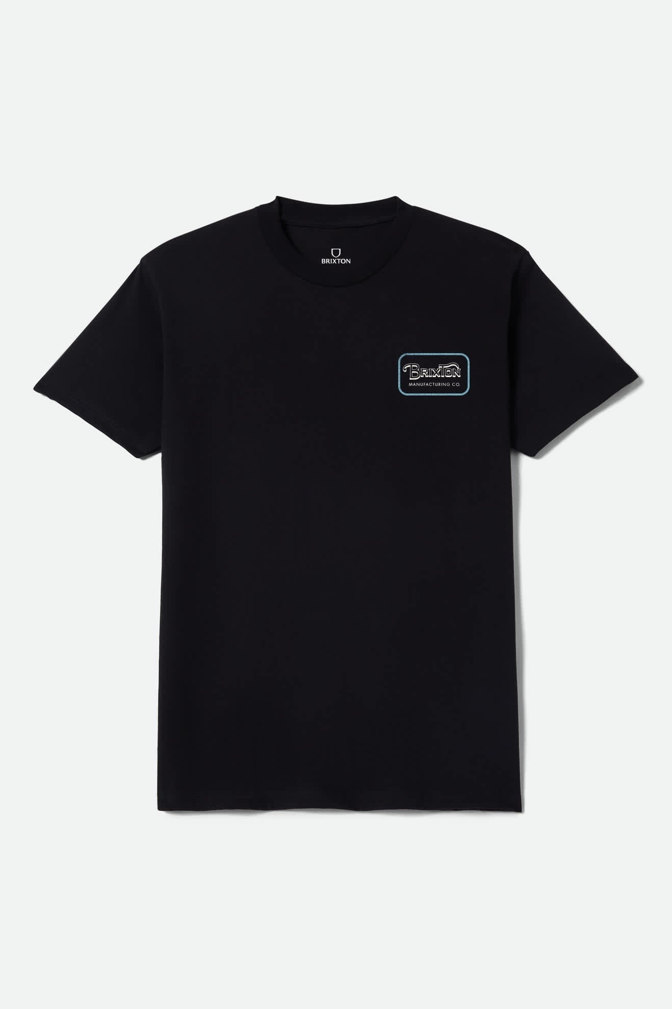Grade Short Sleeve T-Shirt - Black/Off White/Retro Blue