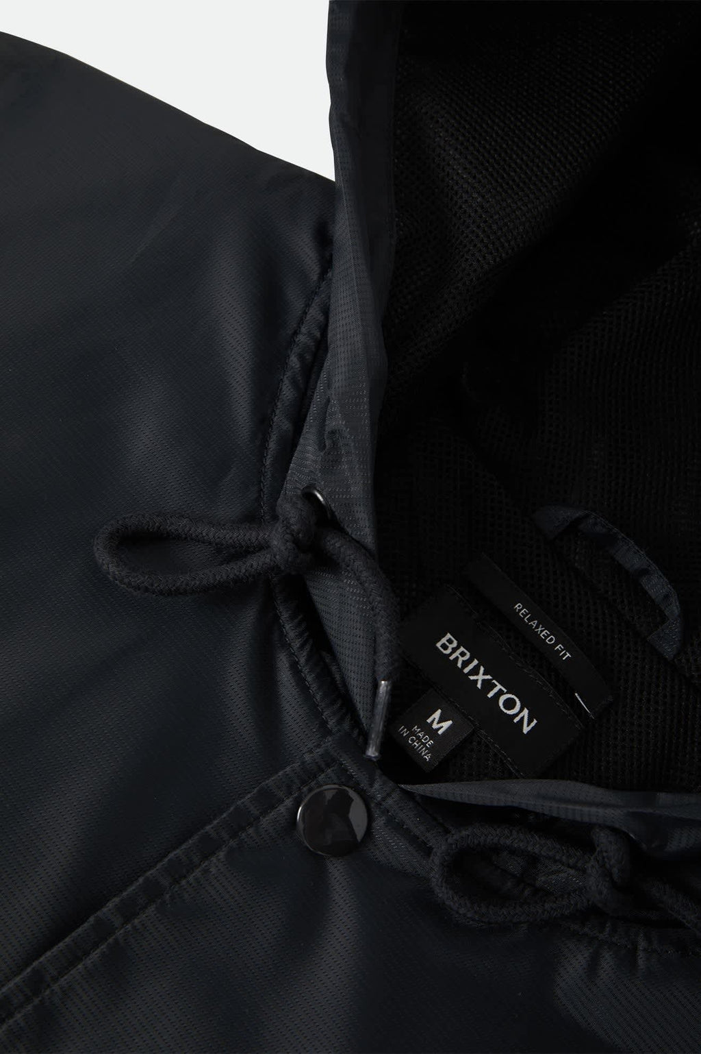 Hooded Claxton Lightweight Jacket - Black