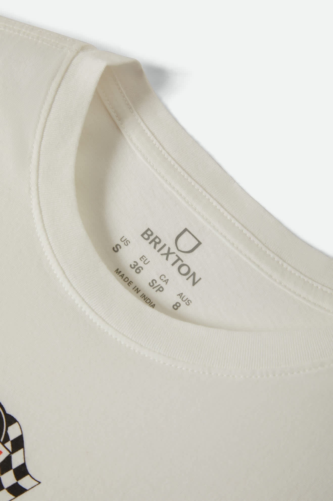 Racing Patches Crew T-Shirt - Off White