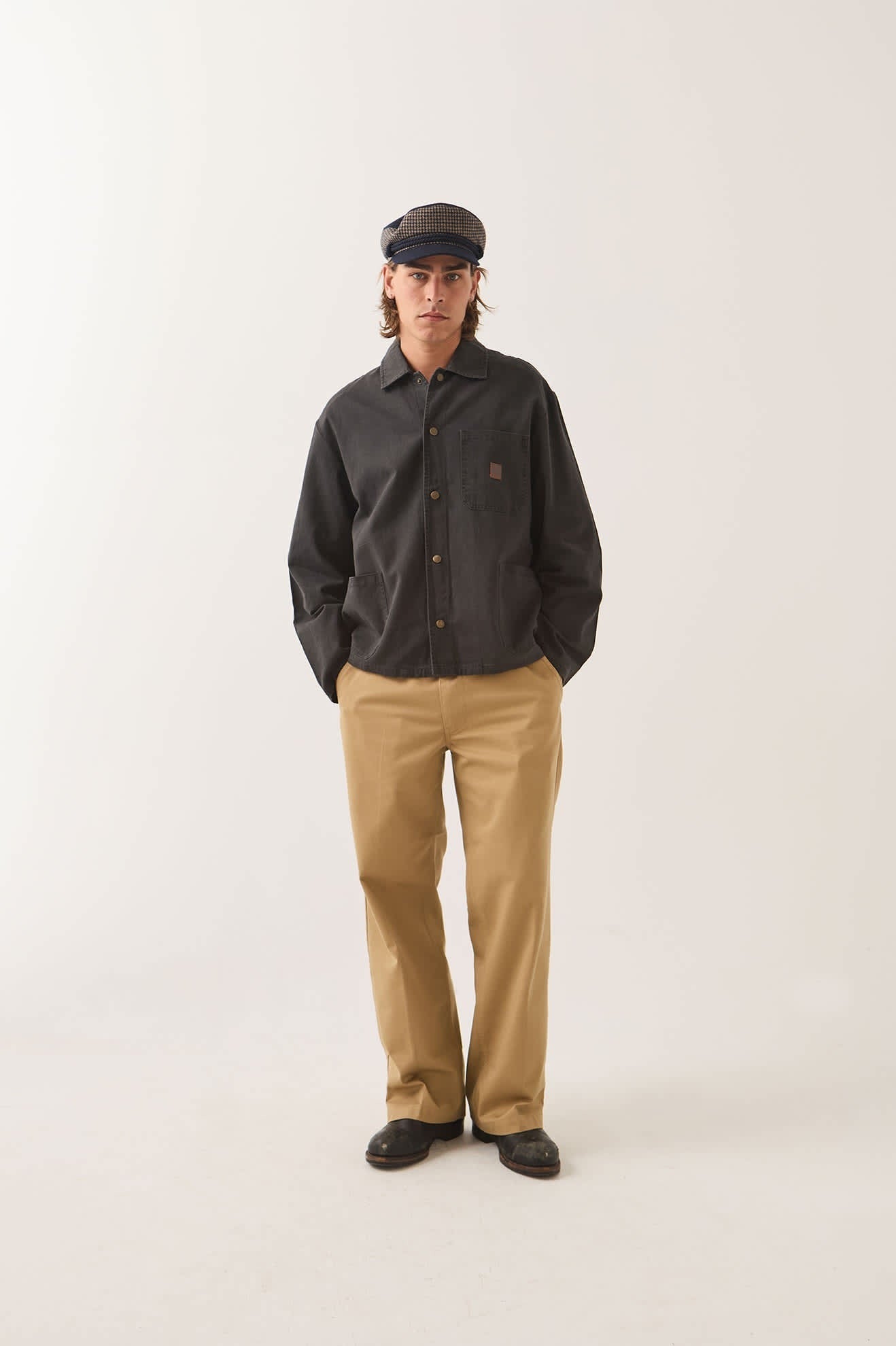 Painters Jacket - Washed Black