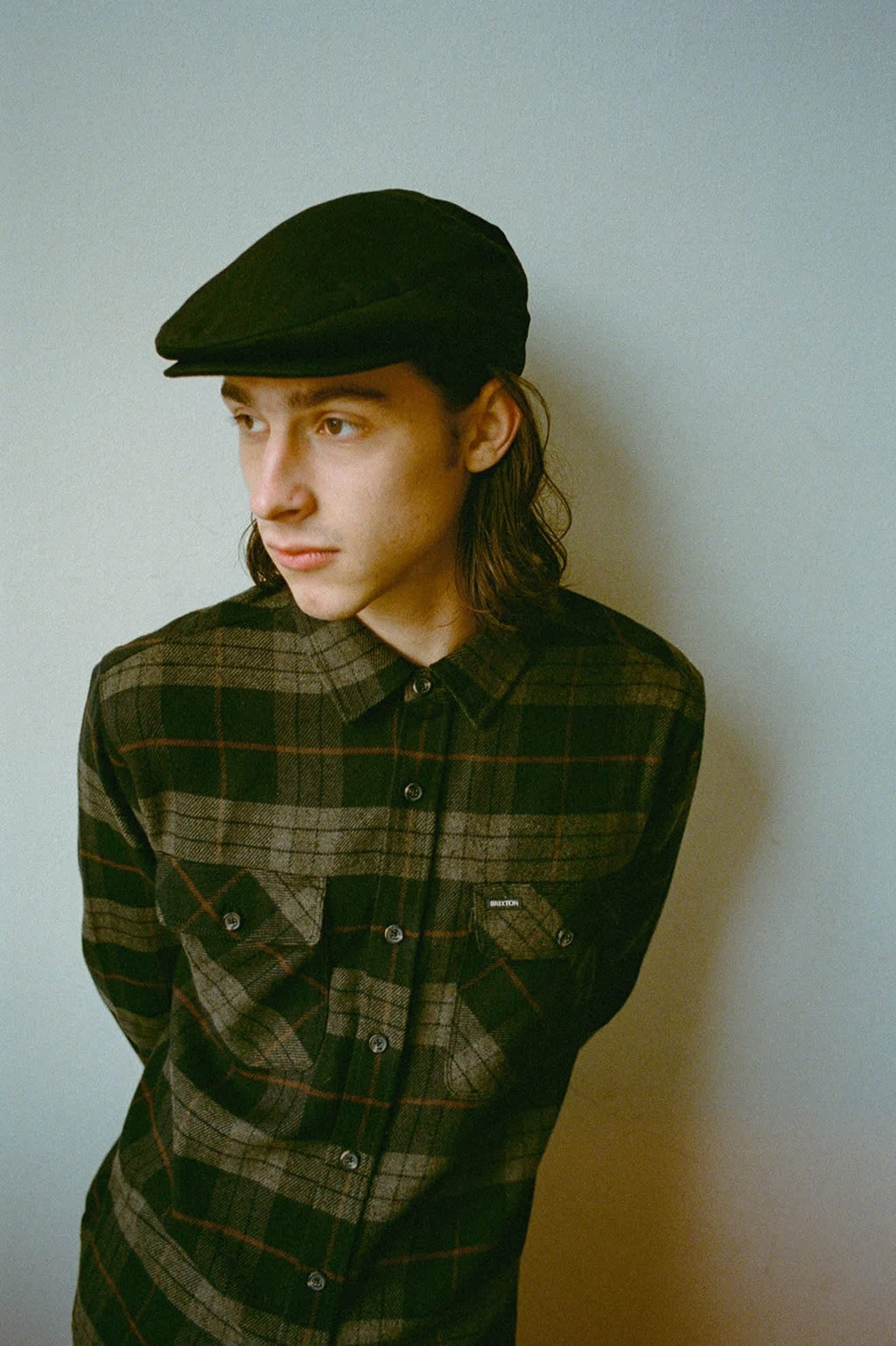 Hooligan Flat Cap - Black