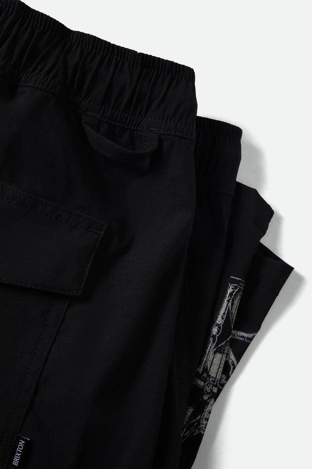 Everyday Stretch Hybrid Short 7" - Black/White
