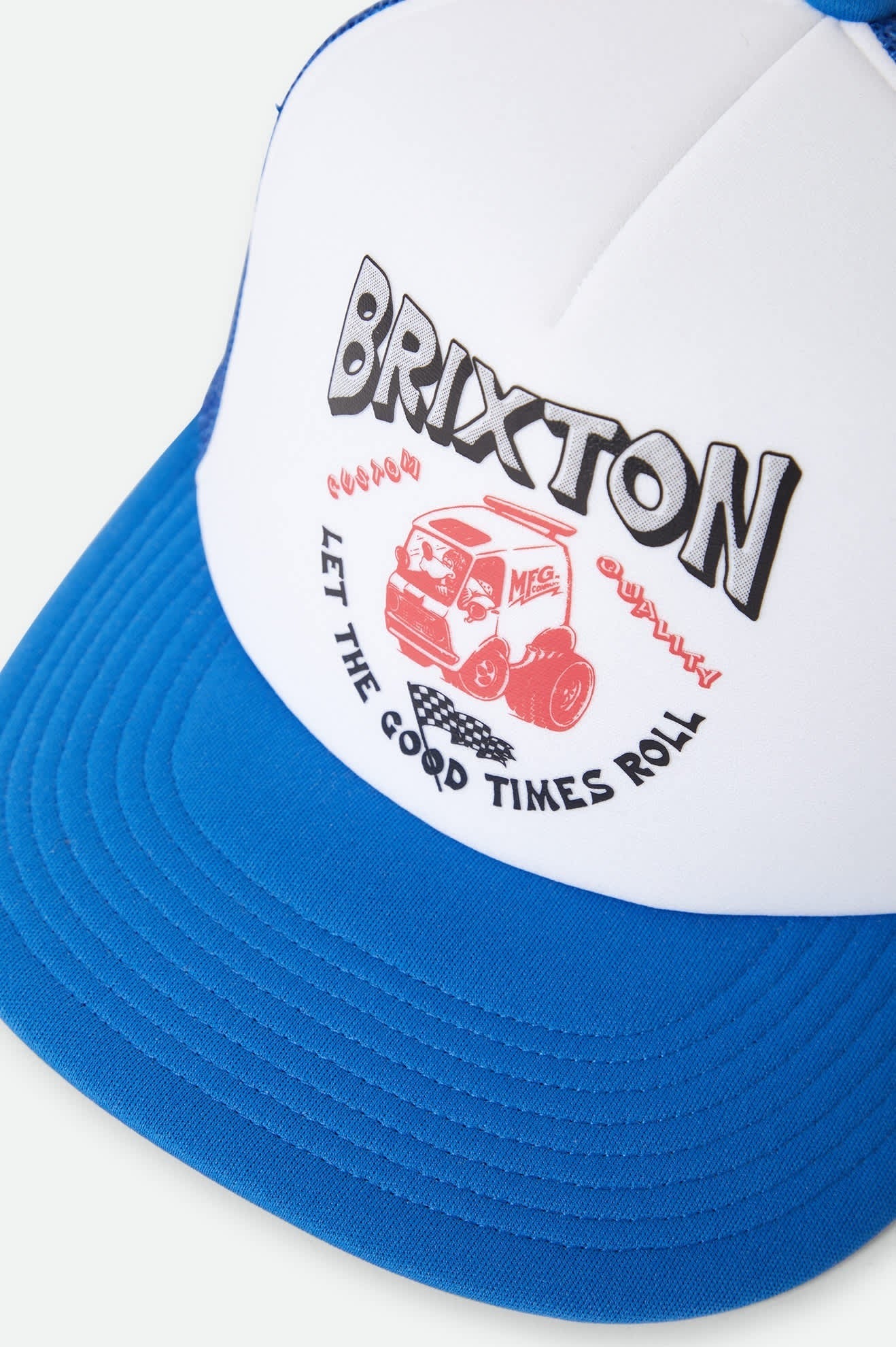 Garnet Netplus Trucker Hat - Royal/White/Royal