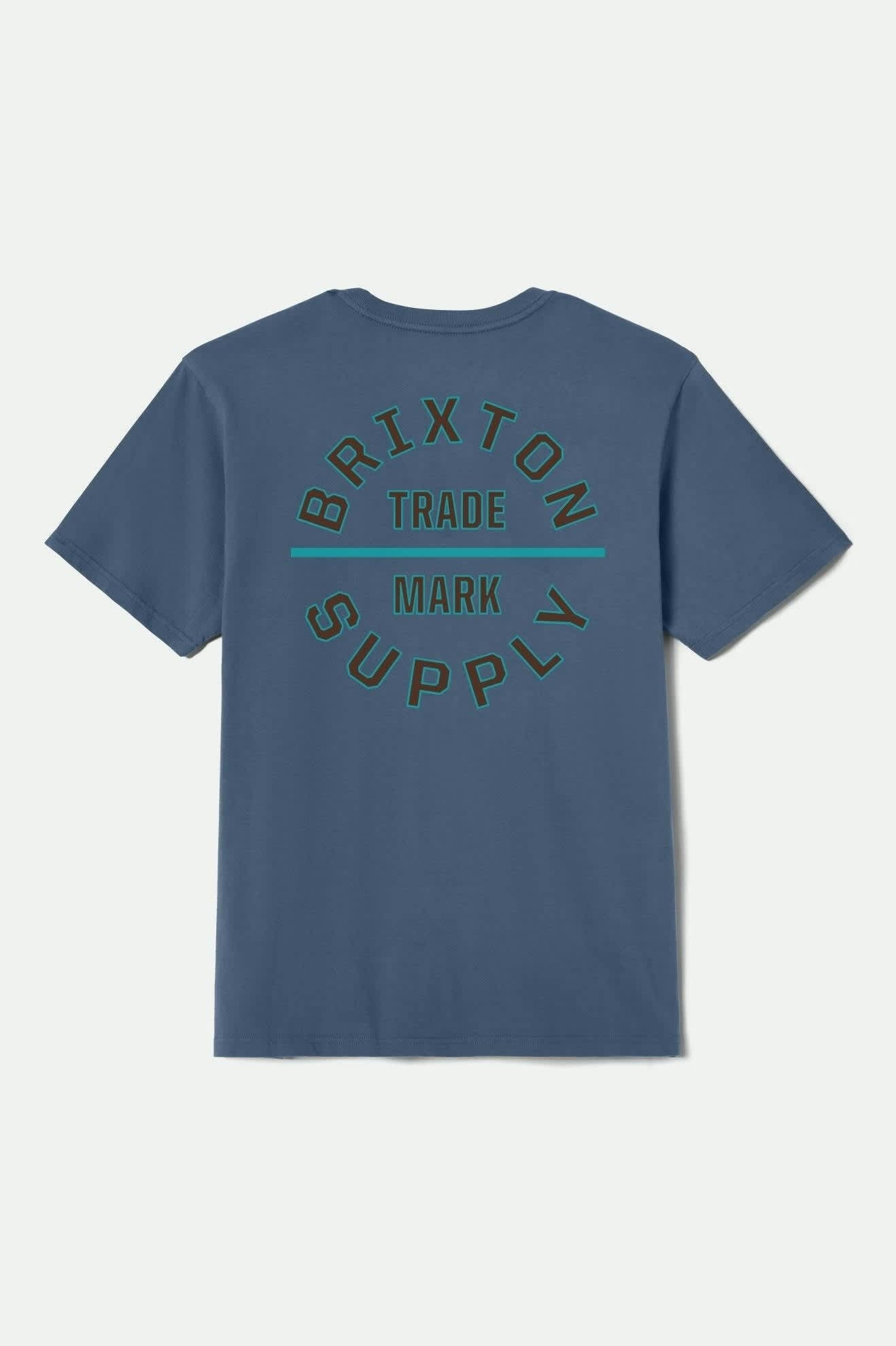 Oath V S/S Standard T-Shirt - Harbor Blue/Dk Brown/Teal