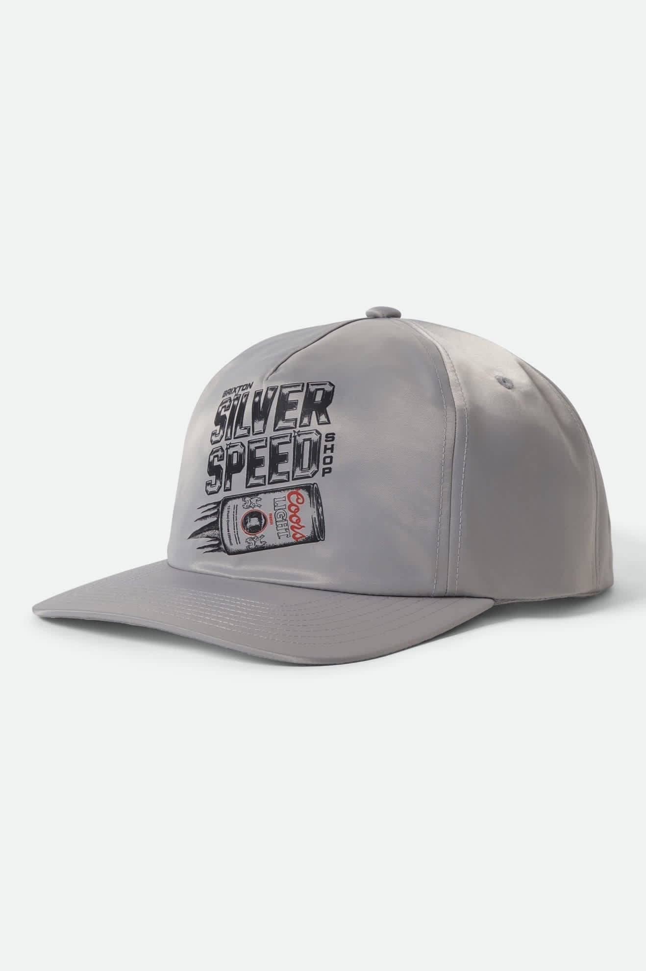 Coors Light Silver Speed Snapback - Silver