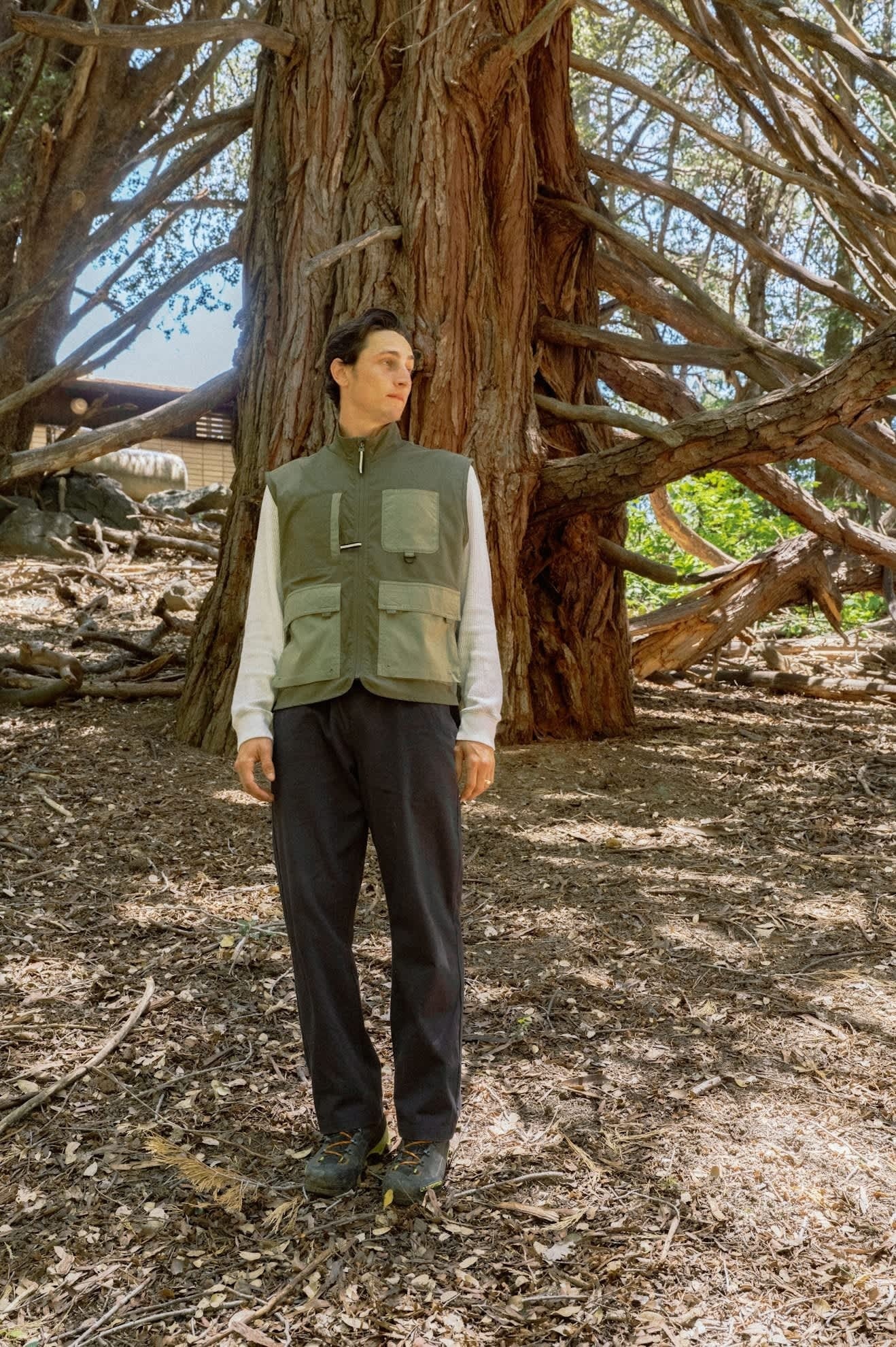 Journey Utility Vest - Dark Olive/Olive Surplus