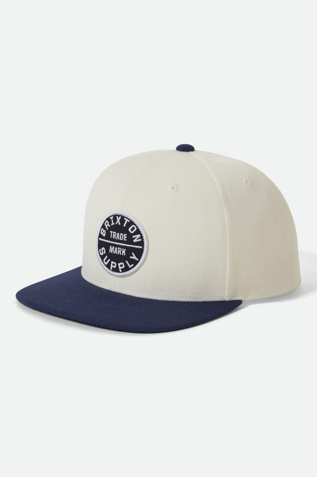 Oath III Snapback - Off White/Midnight Blue