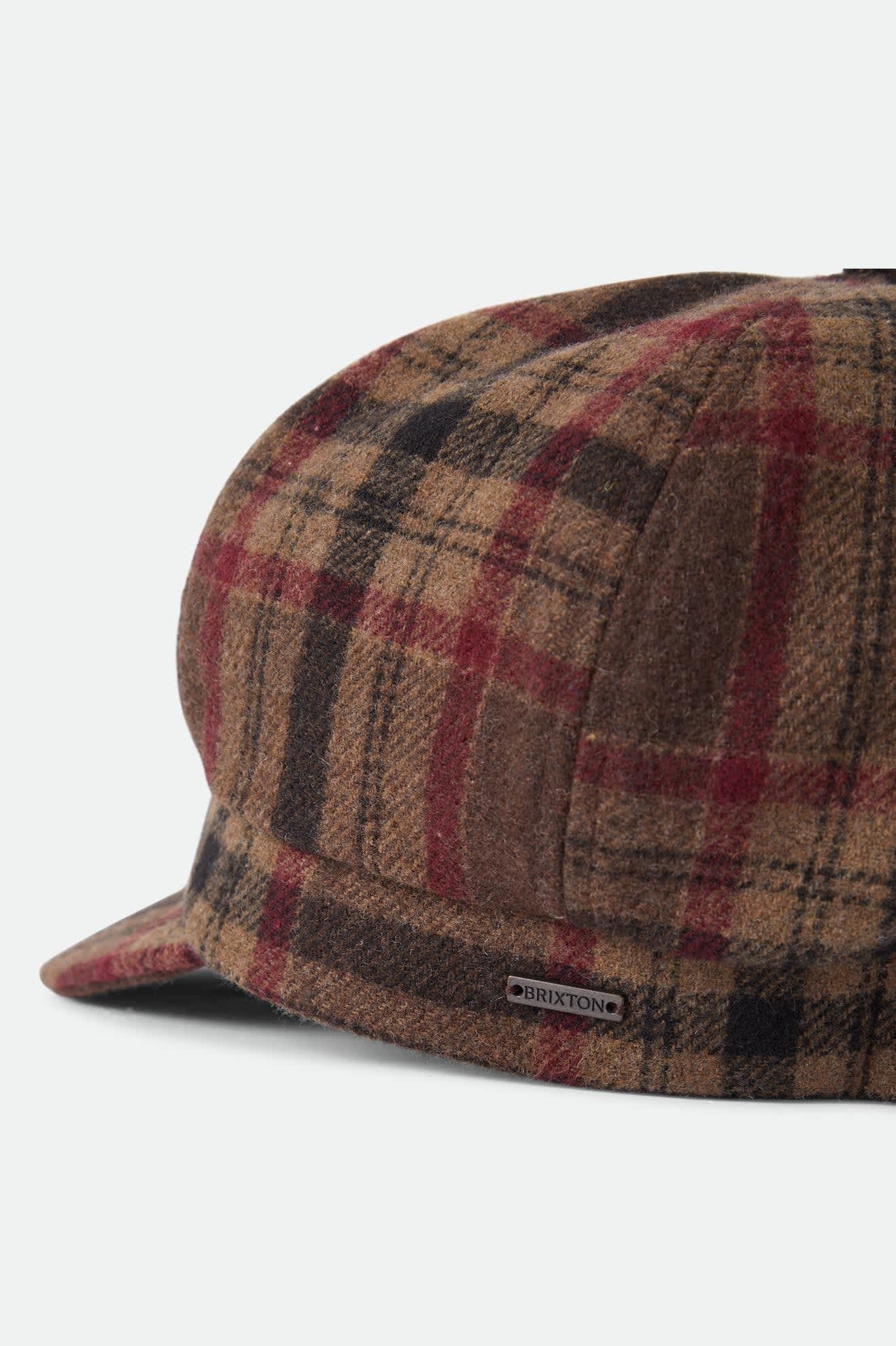 Bailey Cap - Sand/Red/Brown