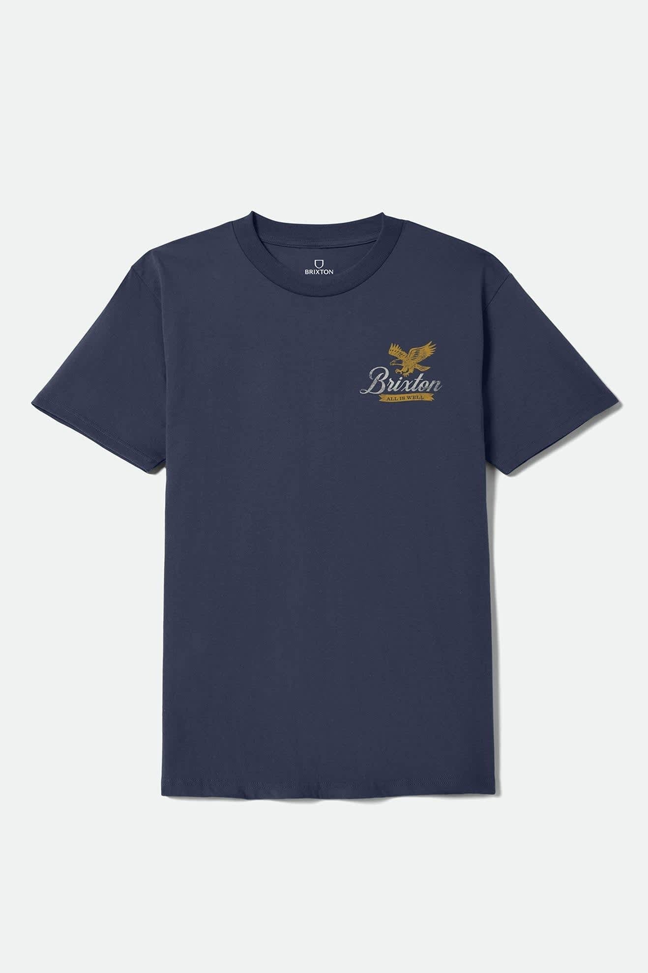 Well Short Sleeve Standard T-Shirt - Navy