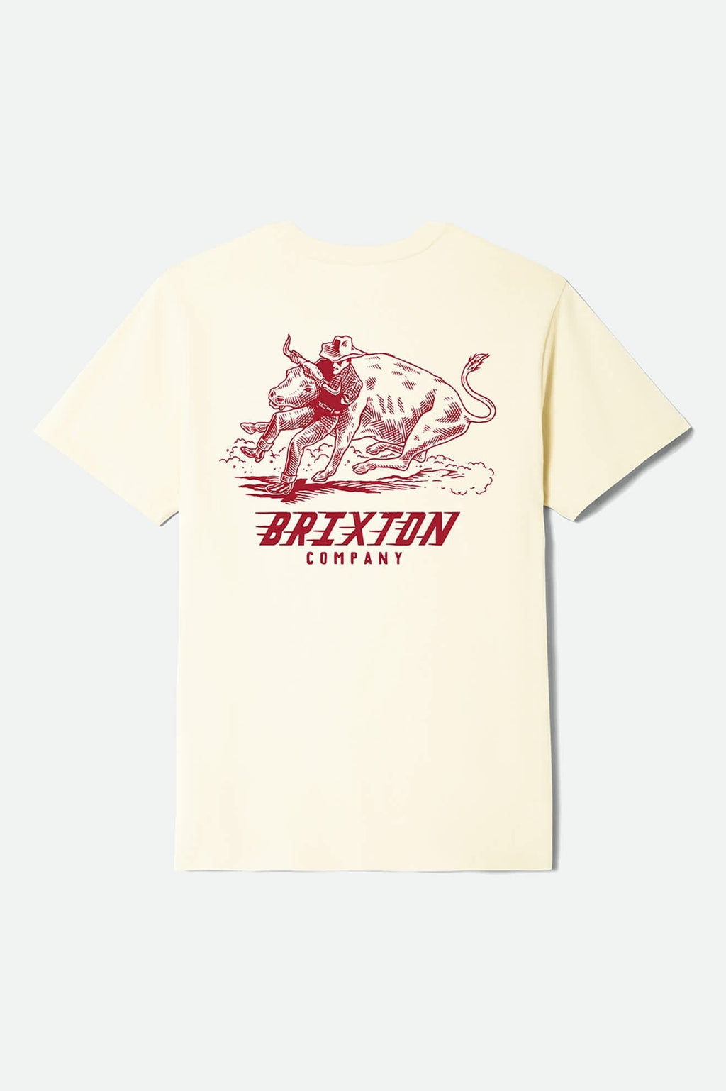 Bulldogger Short Sleeve Standard T-Shirt - Cream