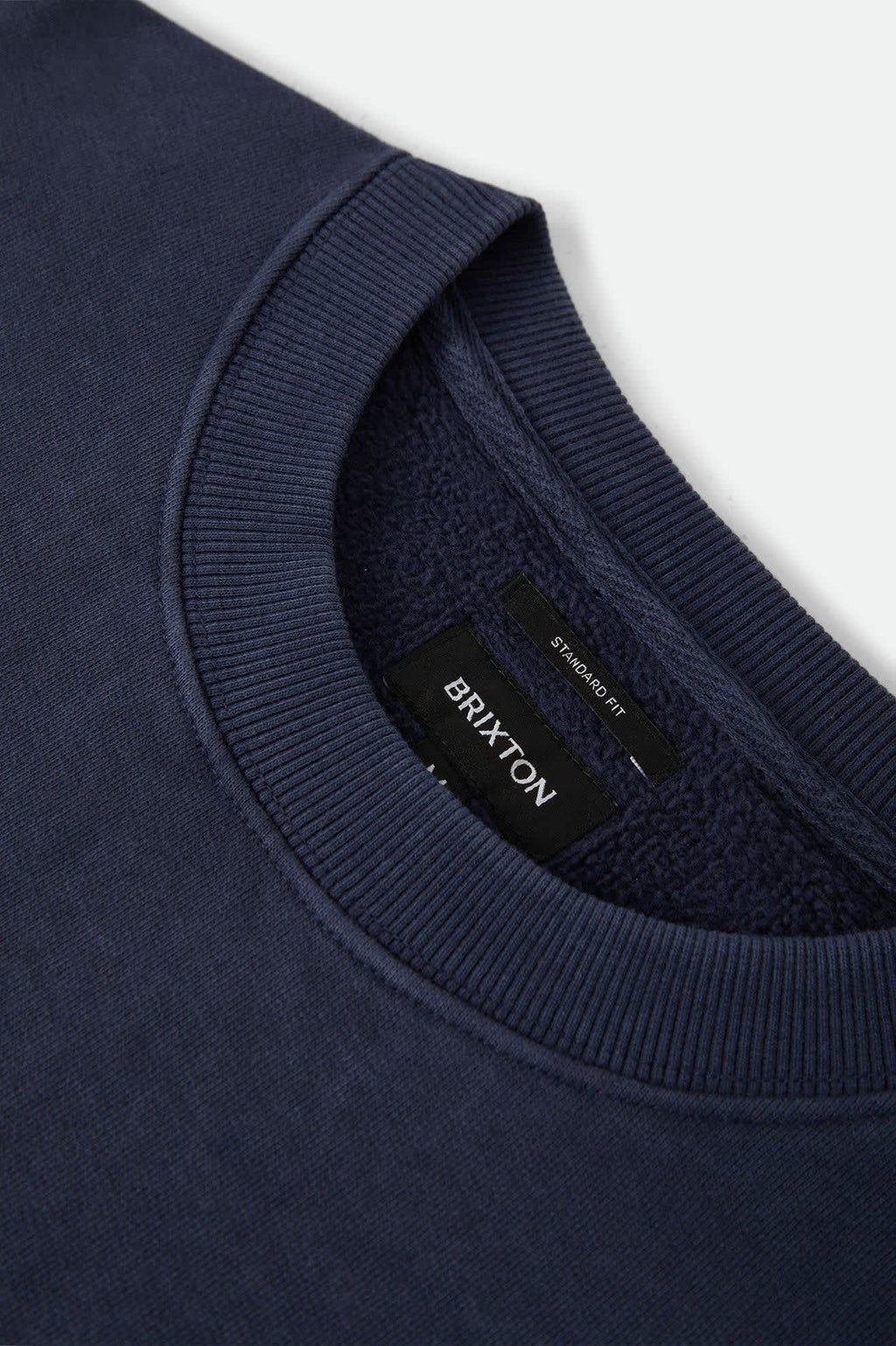 Brixton Baseline Crew Fleece - Washed Navy Vintage Wash