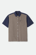 Cru Shirt - Classic Navy Color Blocked