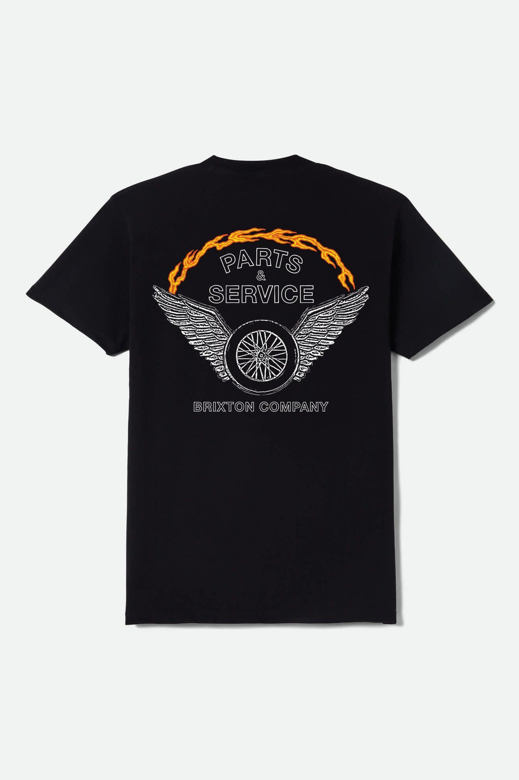 Leeway Short Sleeve T-Shirt - Black Worn Wash