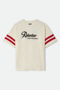 Rainier 1878 Short Sleeve Oversized T-Shirt - Natural