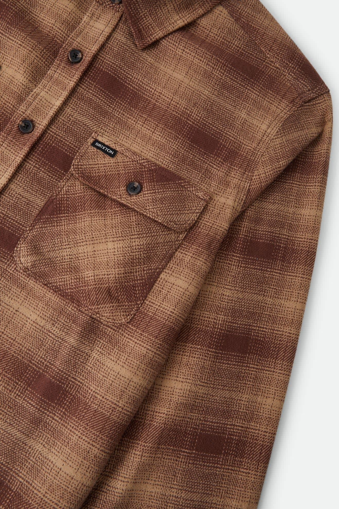 Bowery Flannel - Chocolate/Khaki