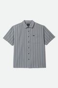 Cru Stripe Dobby Short Sleeve Shirt - Trooper