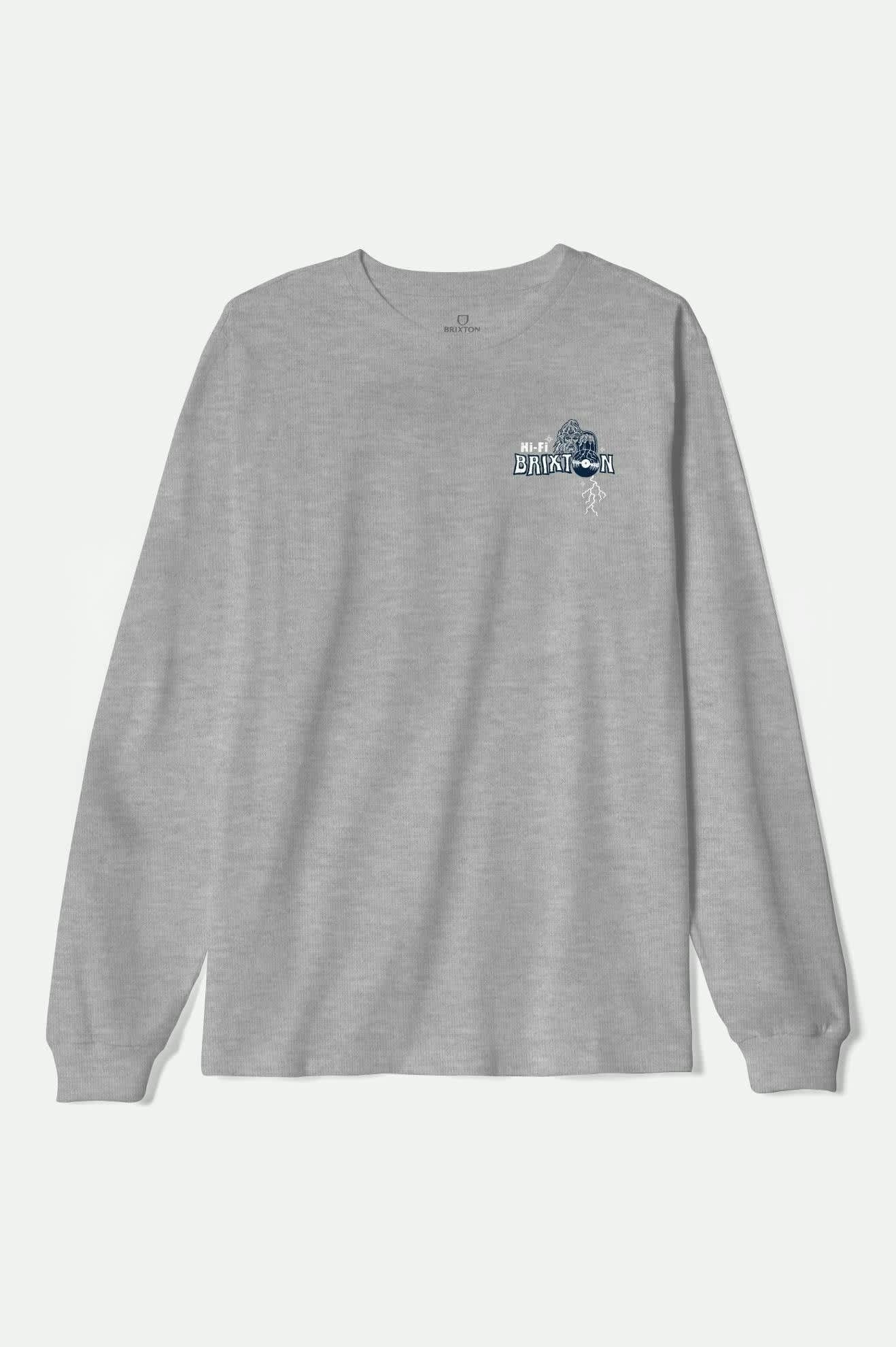 Maddox L/S Standard T-Shirt - Graphite Heather