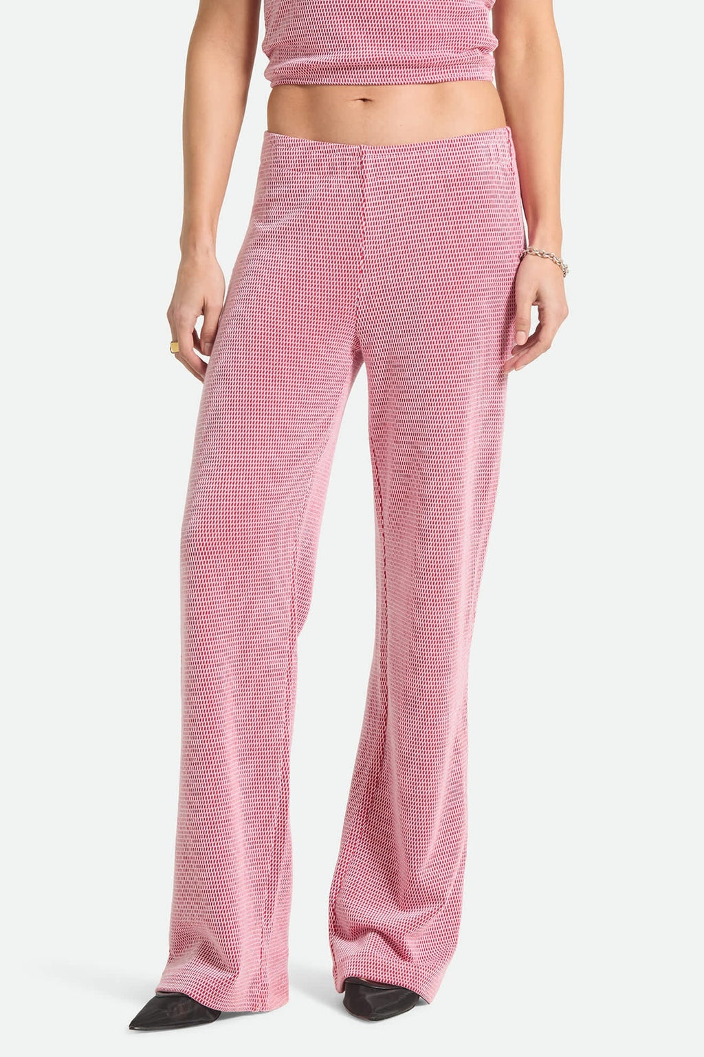 Siesta Knit Pant - Adrenaline Rush/White Weave