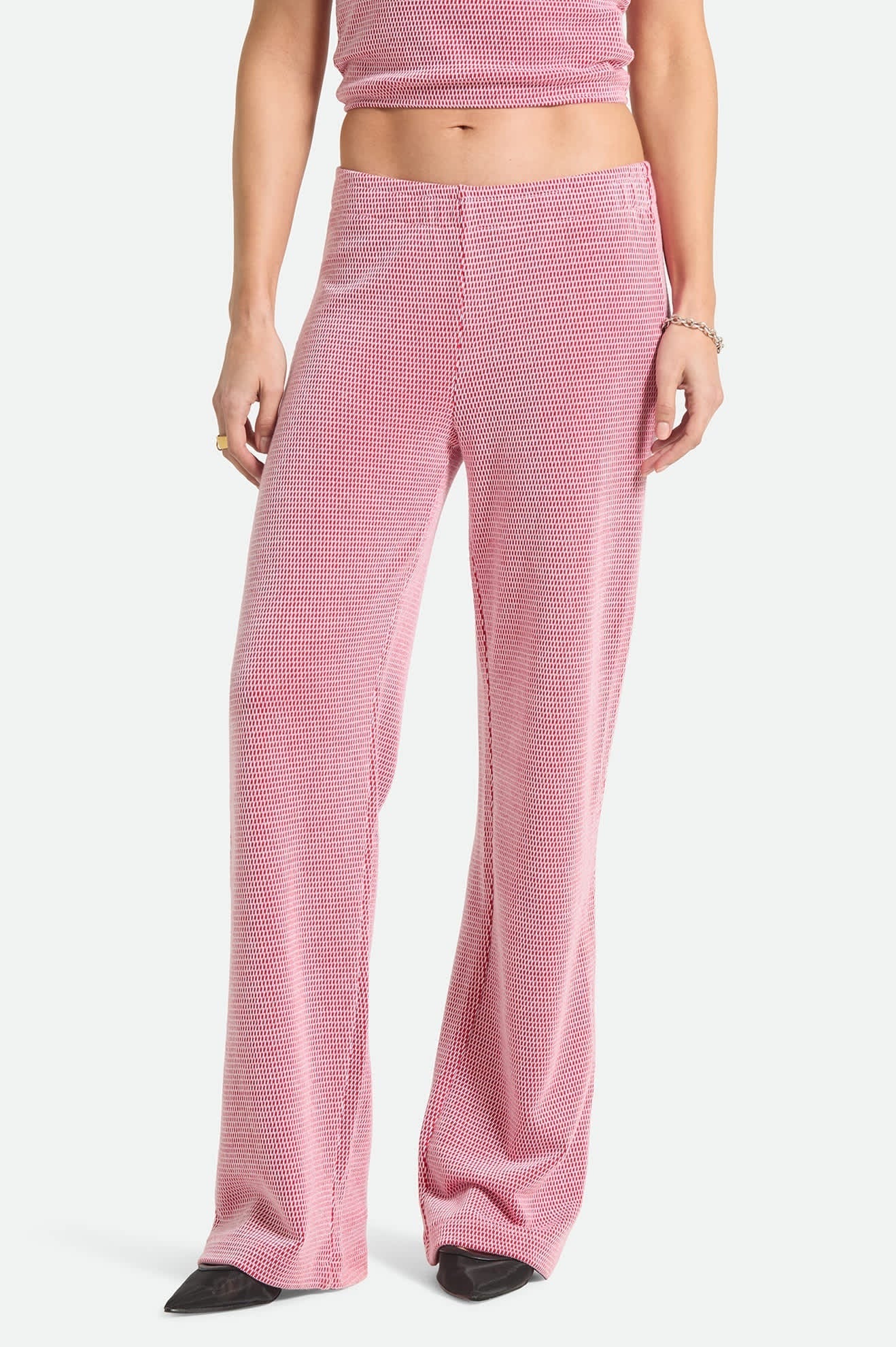 Siesta Knit Pant - Adrenaline Rush/White Weave