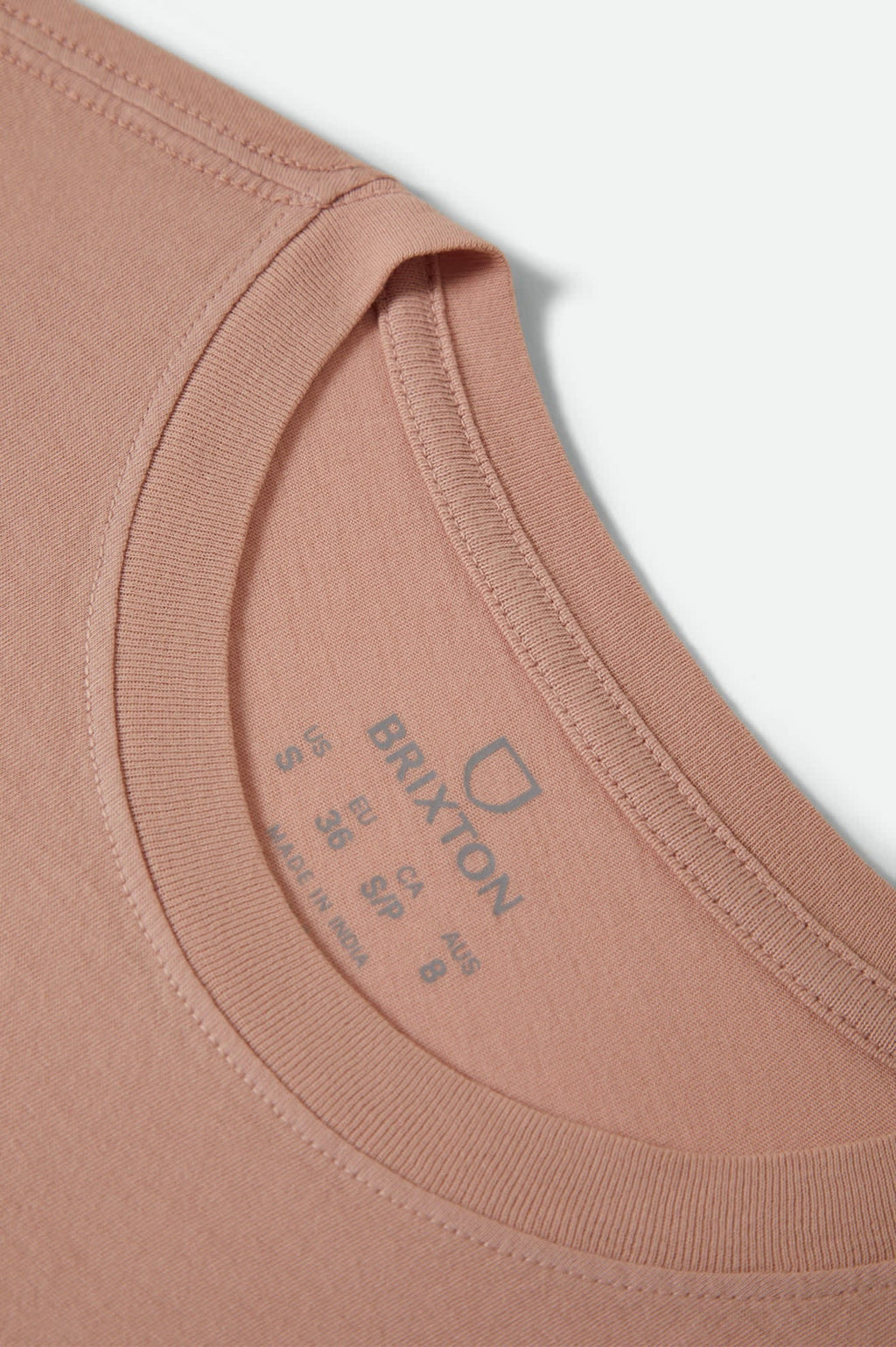 Pony Club Slim Crew T-Shirt - Silver Pink