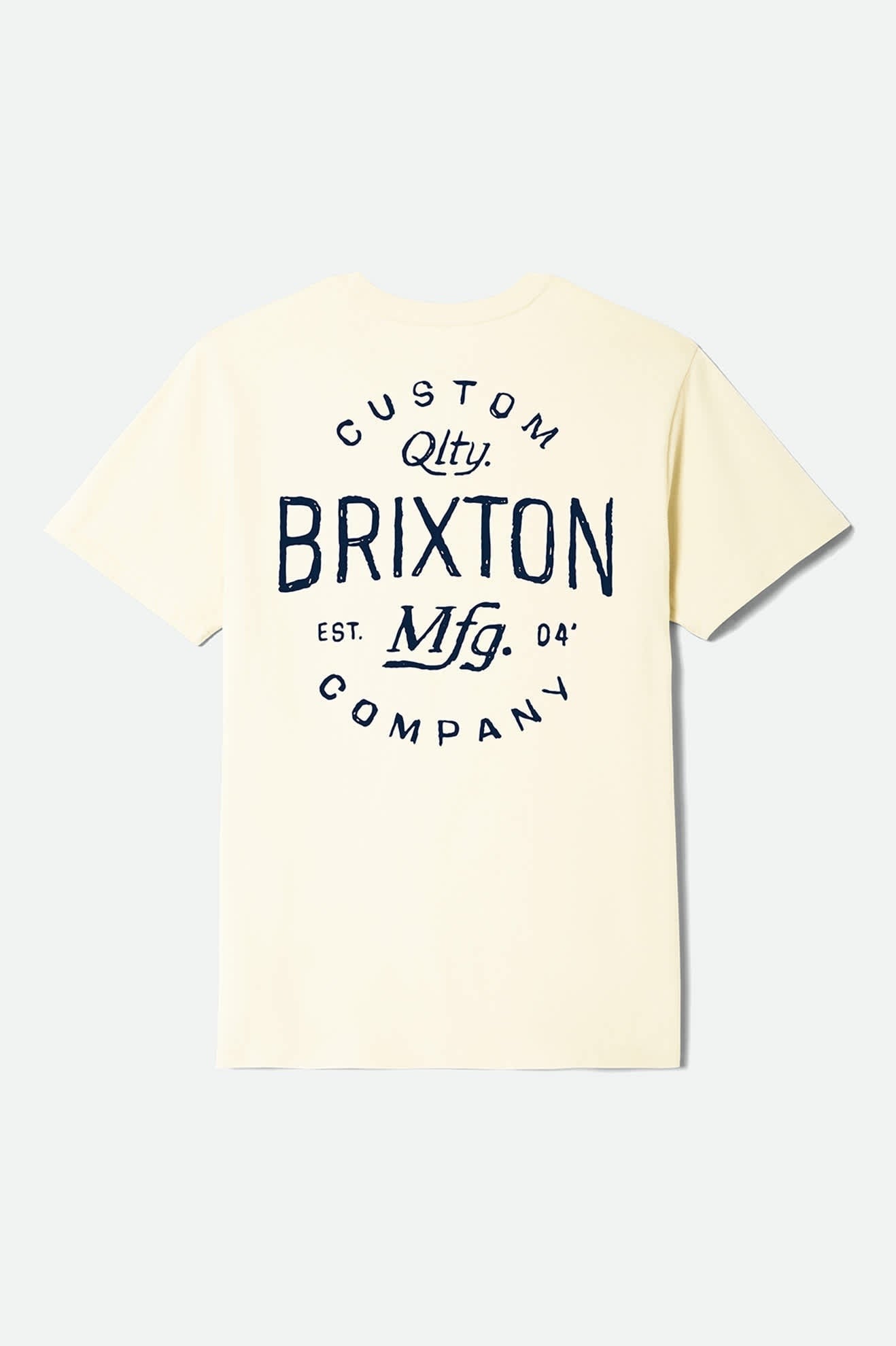 Fremont Short Sleeve Standard T-Shirt - Cream